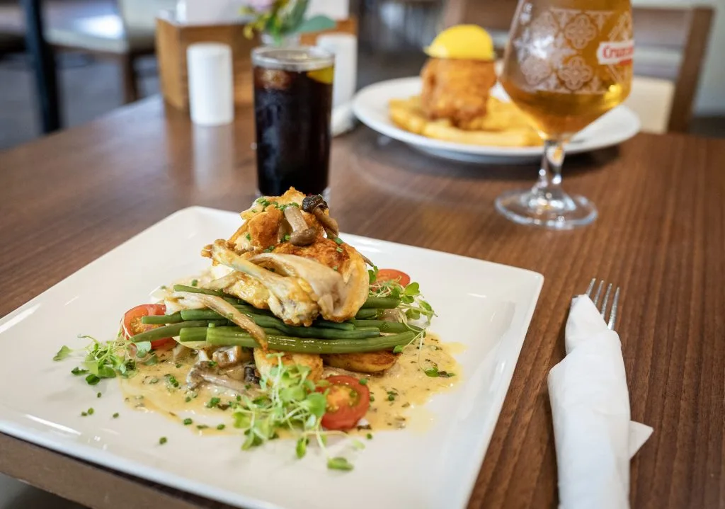 Delicious food from restaurant in kent