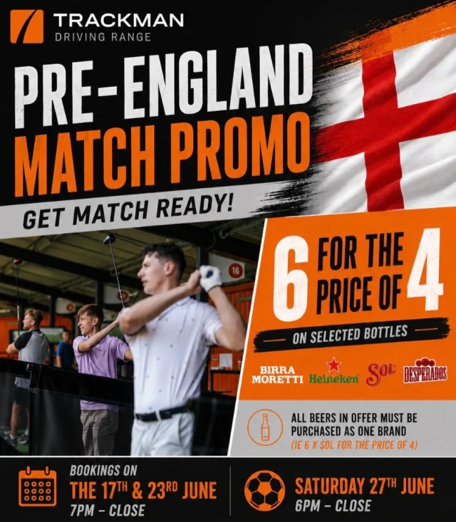 Are you ready?! Get pre-match ready with us tonight! You can also watch the game in the clubhouse after. For £10, drink and buffet, Birchwood Park is the only destination to be past 7pm! ⚽️🏆⛳️